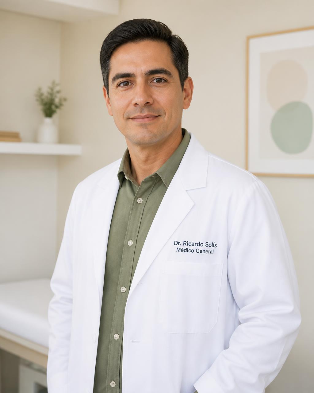 Retrato profesional del Dr. Víctor Páez